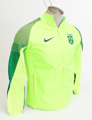 Nike NikeLab Volt Team Brazil Rio Olympics 2016 Jacket Made in
