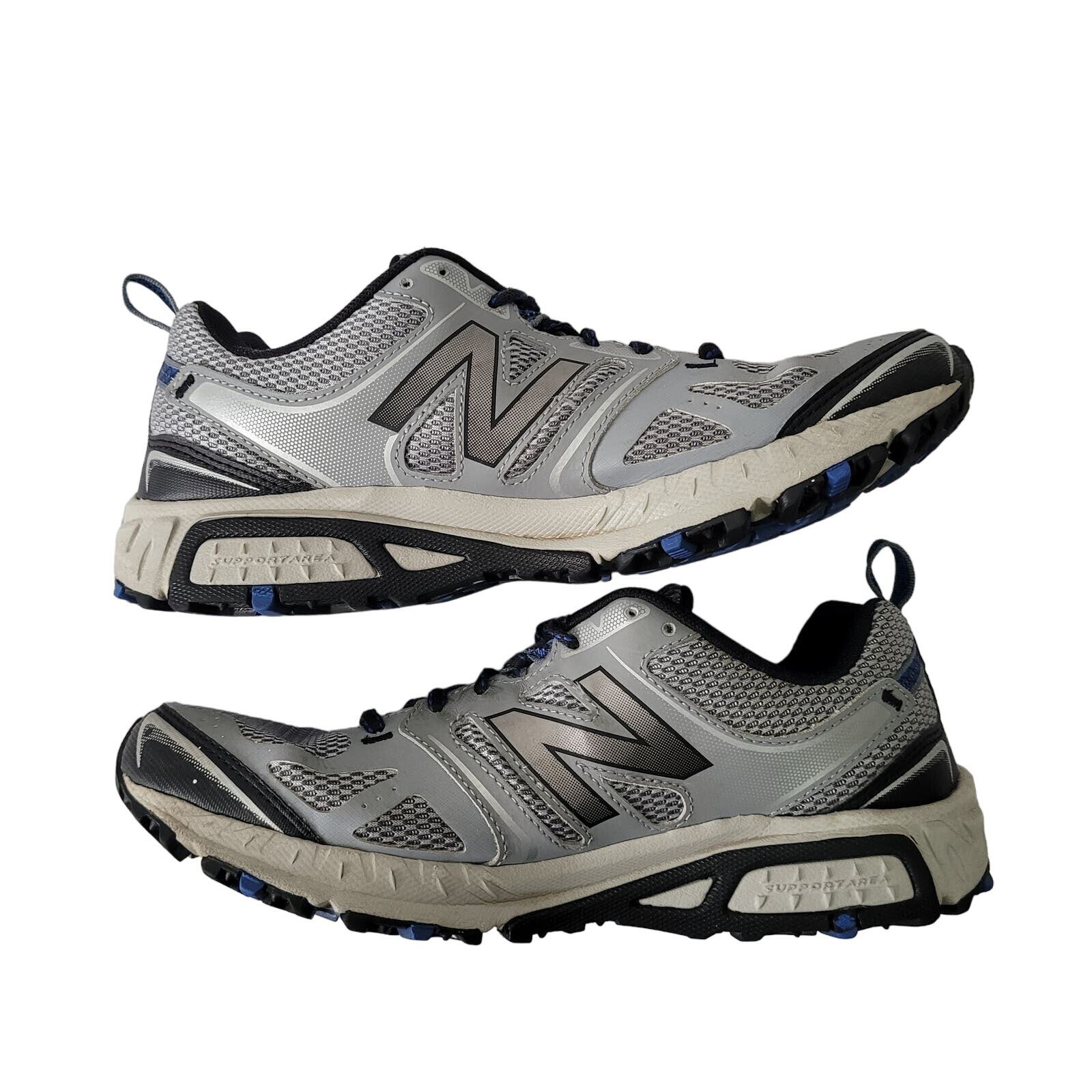 New Balance Size 8 412 v3 Men's Trail Running Shoes Silver Grey Athletic