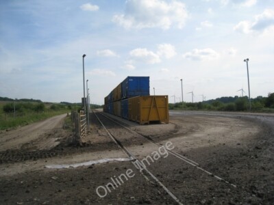 Foto 6x4 Container Entladefläche Thealby Die Container sind im c2010 gebraucht