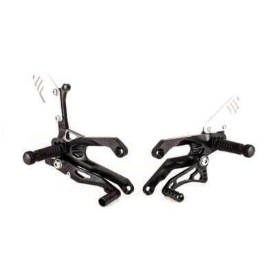 Gilles FX Racing Rearset Kit schwarz Rückwärtsgangschaltung möglich Yamaha YZF-R3 15 - 24