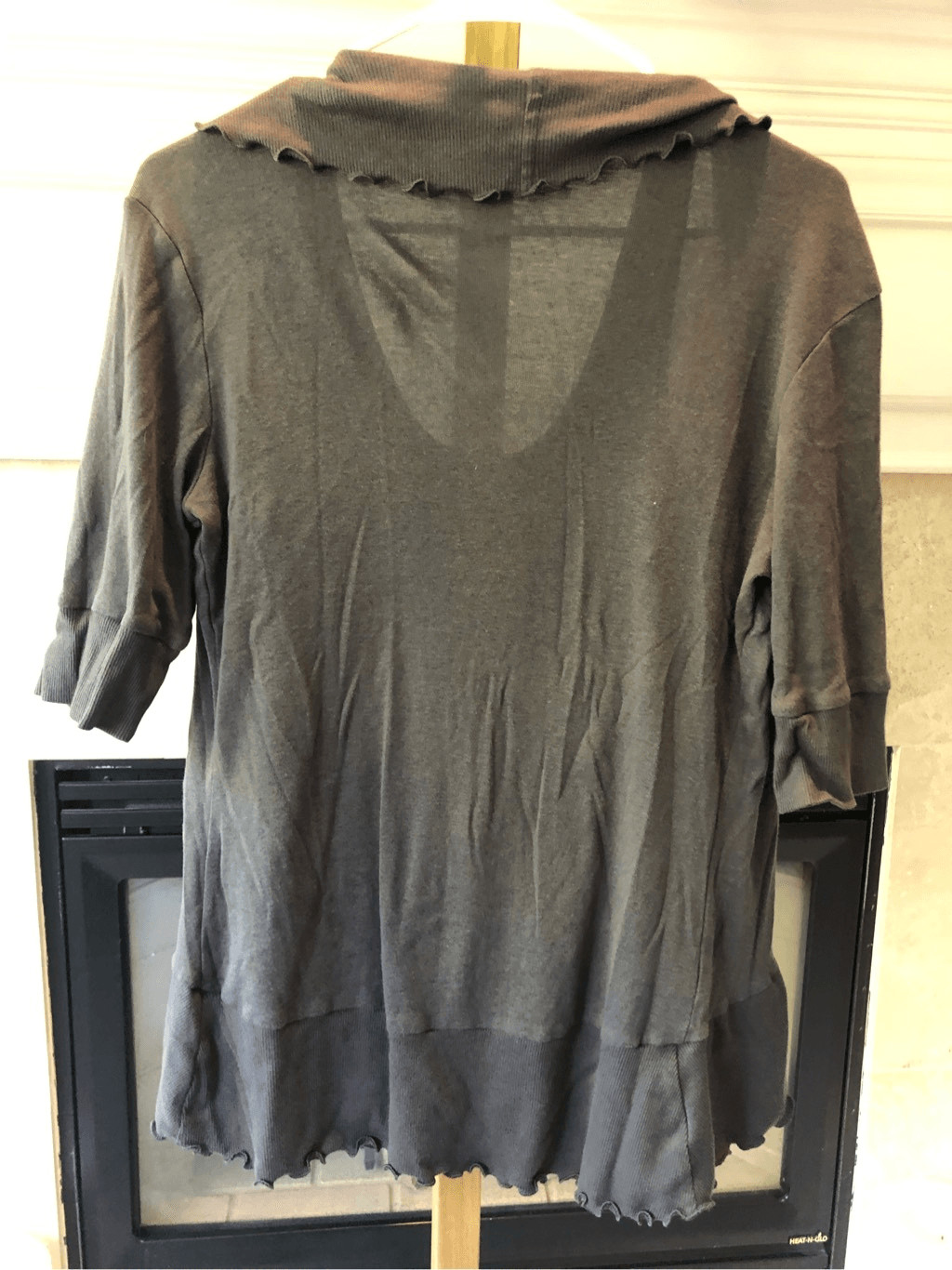 Express Sexy Basic Women’s Gray 2 Piece Sequin Tw… - image 2