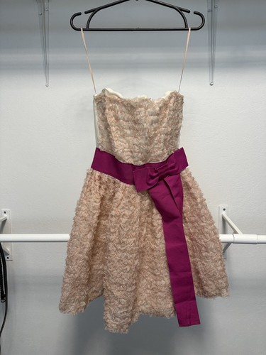 Dolce & Gabbana Women's Pink Silk Mini corset Dress Size 40