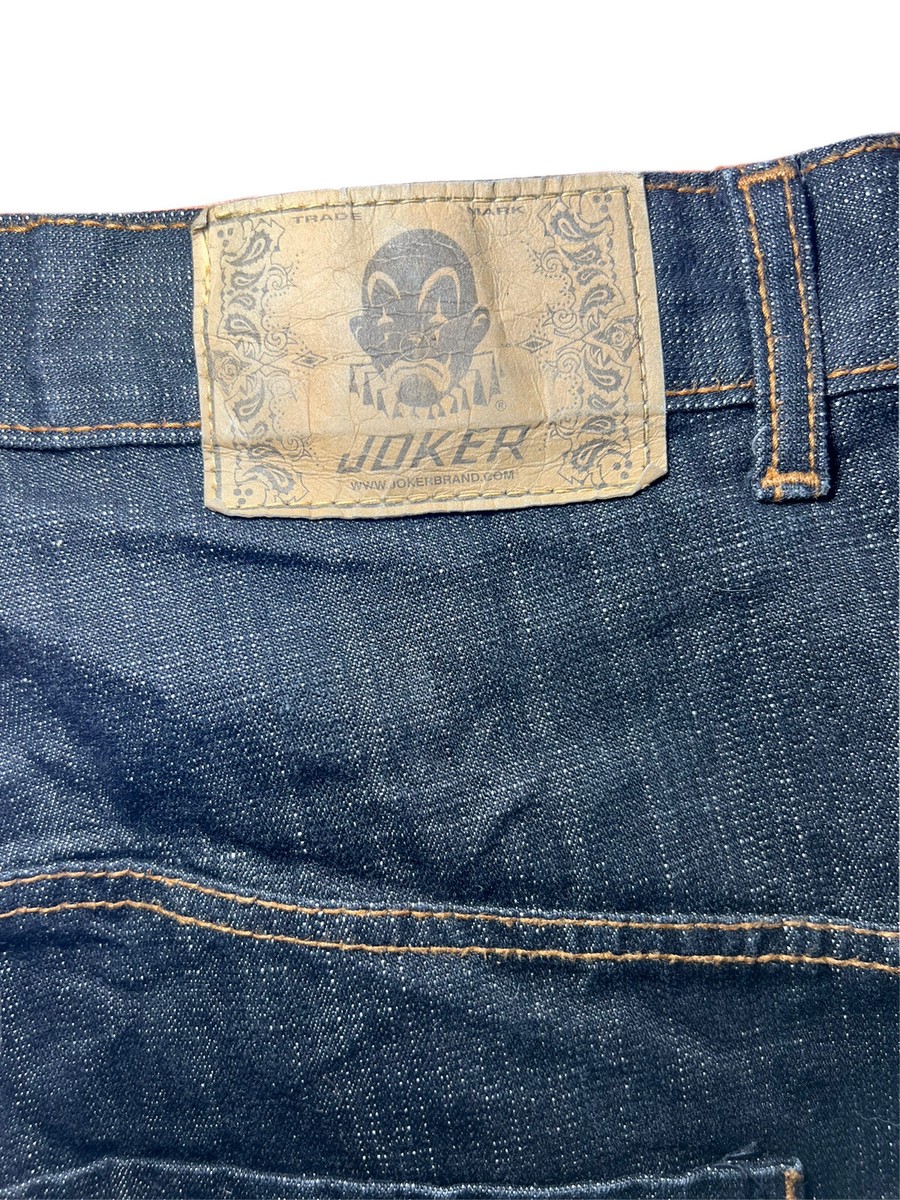 VINTAGE JOKER BRAND Men's Straight Leg, Dark Wash Jeans Size VINTAGE JOKER BRAND Men's Straight Leg, Dark Wash Jeans Size