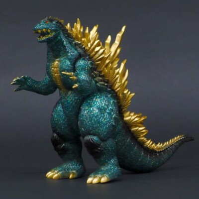 世紀の大怪獣 ゴジラ 1999 350 Green Brightness Ver Toho Stella] Marusan Godzilla (1999) 350 Green Brightness Ver