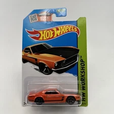 Hot Wheels '69 Ford Mustang Boss 302 #195/250 New On Card NOC 2013