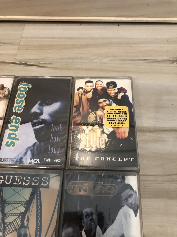 6 90s R&B Tapes NIIU Loose Ends Y.T. style Guess Atension Intro RARE LOT New!!! - Image 3 of 4