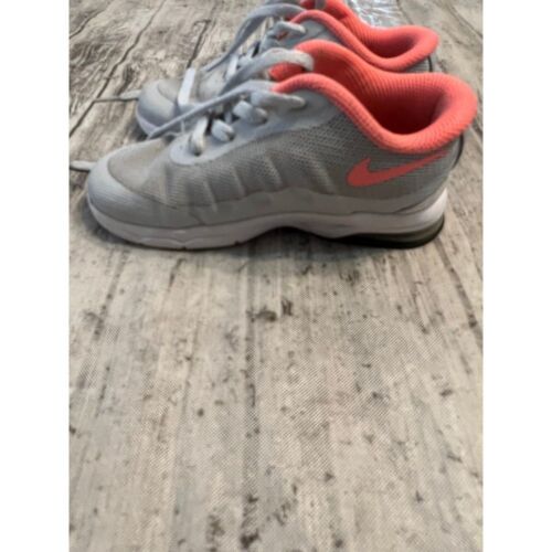 Girls Nike Air gray & peach tie up size 10 C - Imagen 2 de 5