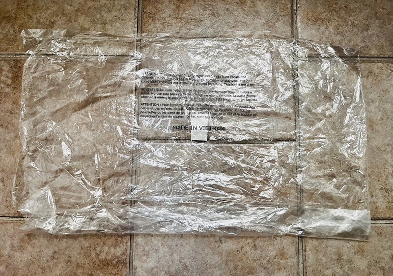 15 Clear Reusable 18”x12” Plastic Mailer Clothing Bags for Shipping