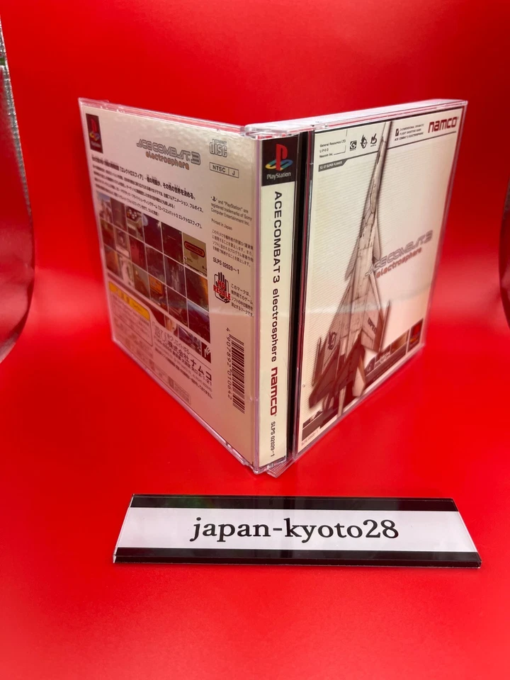 Ace Combat 3 PS1 Namco Sony Playstation 1 Japan - Image 3 of 4