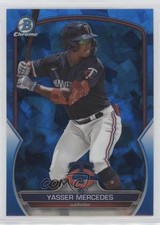 2023 Bowman Chrome Draft Sapphire Edition Yasser Mercedes #BDC-139 12yh