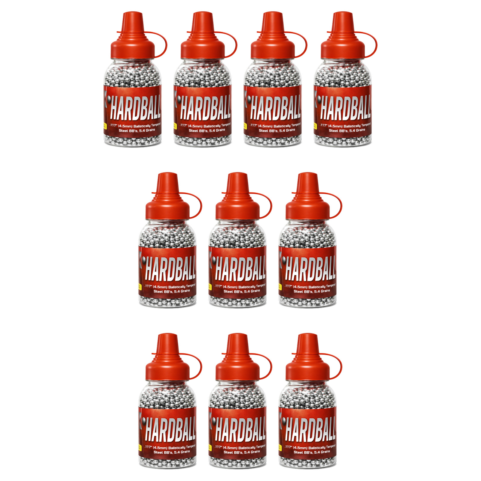 Armex .177 Steel BBs 1500 – Hardball Airgun Ammo BBs Multi-Pack Rifle & Pistol