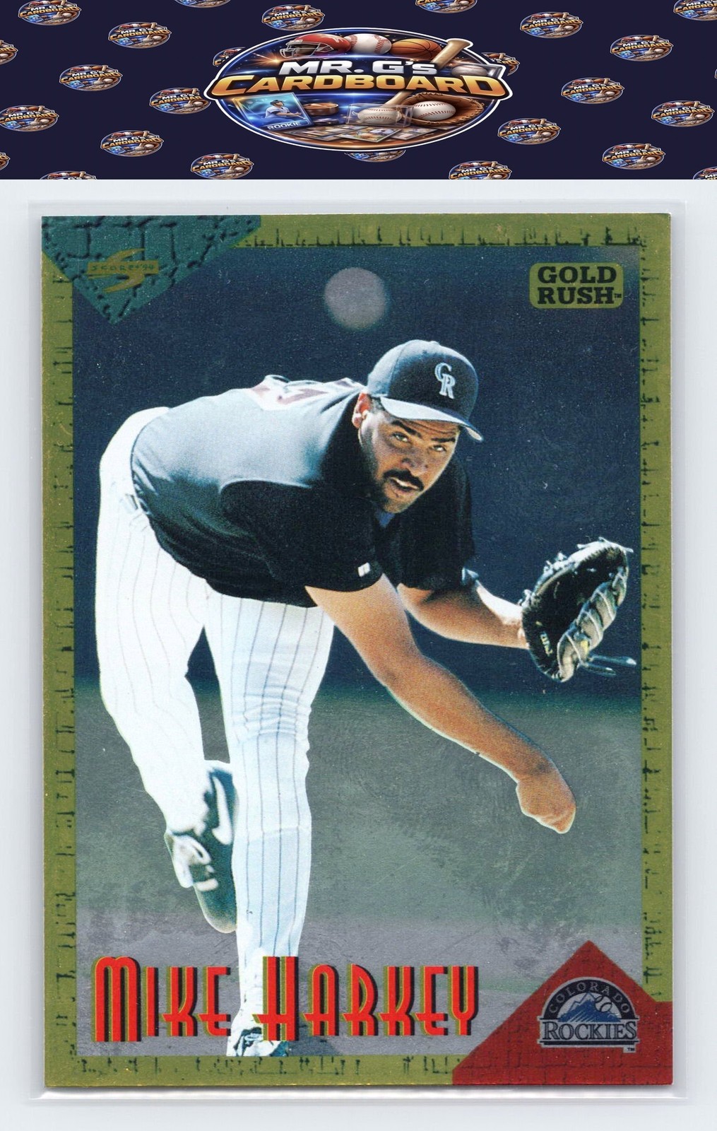 1994 Score Rookie & Traded #RT68 Mike Harkey Gold Rush