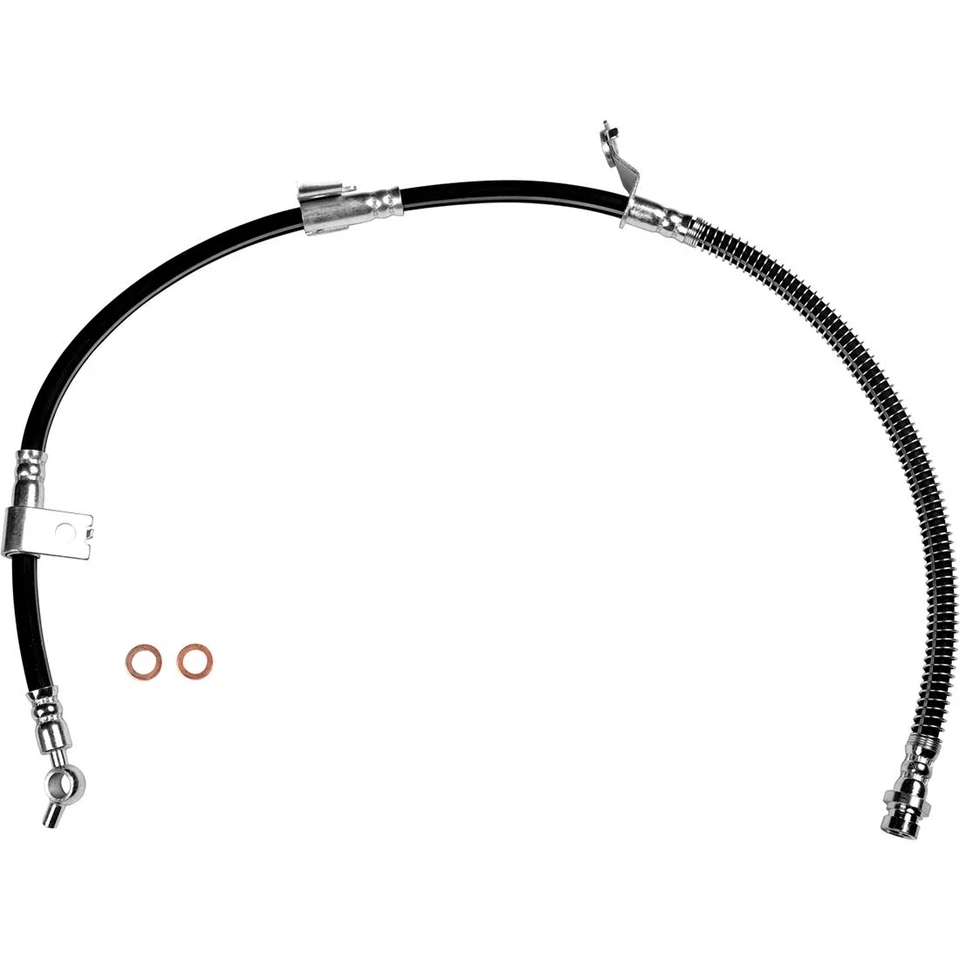 Juego de manguera hidráulica de freno delantero trasero Sunsong 4 piezas para Hyundai Sonata 2006-2010 Foto 2 de 4