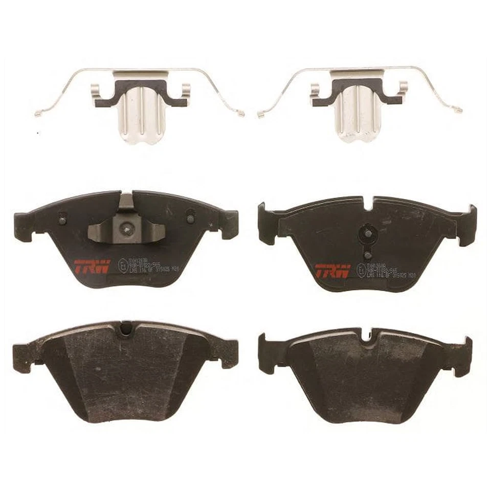 Kits de disco de freio e pastilhas TRW KIT-072524-82 conjunto de 2 rodas dianteiras para 650 645 BMW 650i - Imagem 3 de 4