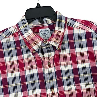 Brooks Brothers Sport Shirt Men L Plaid  Ivy League Prep Academia Heritage Fit