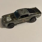 Hot Wheels Redline 1969 Boss Hoss Silver Special Club Car Mustang