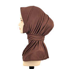 Instant Headscarf Women Hijab Muslim Shawl Wrap Khimar Turban Niqab Burka Prayer