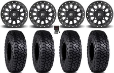 Fuel Vector Bdlk 15" Wheels Bk 32" Intersect Tires Can-Am Renegade Outlander
