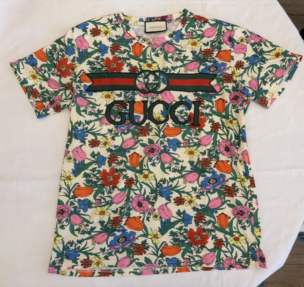 Gucci Floral T-Shirts for Women for sale | eBay