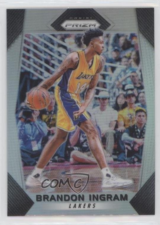 2017-18 Panini Prizm Silver Prizm Brandon Ingram #284 09ai