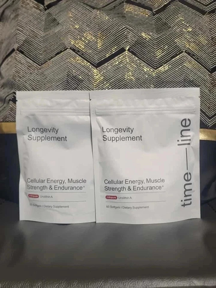 Time-Line Longevity Supplement Mitopure Urolithin A 60 Softgels Exp 7/2027 New! - Image 4 of 4
