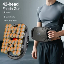 Professional Deep Tissue Massage Gun 42-Head Deep Percussion Muscle Relaxation
