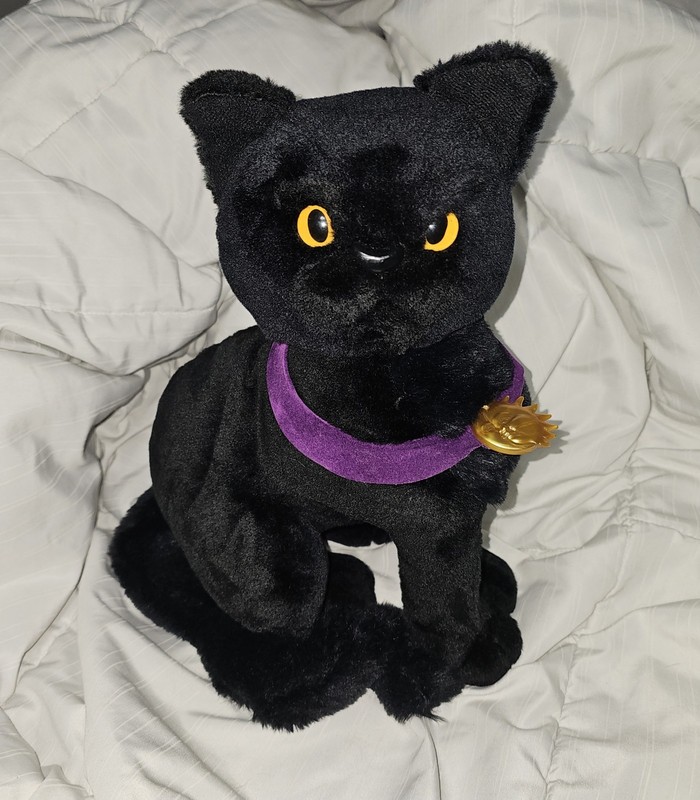 Kenner Talking Salem WORKS! Plush 12" Sabrina The Teenage Witch 1997 90s Cat