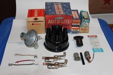 1951-1955 Chryslerdesotododgeplymouth V8 Auto-lite Nos Dual Point Tune Up Kit