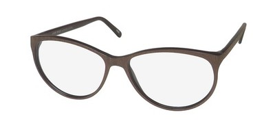 NEW ANDY WOLF 5055 EYEWEAR 56-14-140 PLASTIC FULL-RIM WOMENS H OVAL BROWN