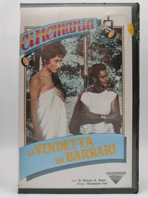La Vendetta Dei Barbari VHS Giuseppe Vari Univideo Rocca Steel FONIT CITRA