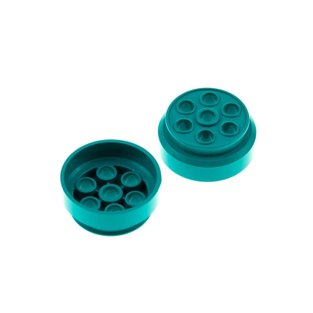 2X Lego Technic Rim 30X13 Dark Turquoise Wheel Wheels Solo 4120398 2695