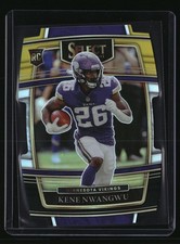 2021 Panini Select #74 Kene Nwangwu Black and Gold Prizm Die Cut