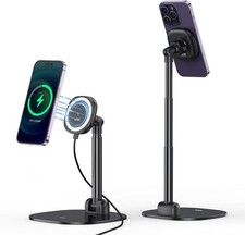 VRIG Magnetic Desk Pe Stand for Office/Home, 360 Rotat Pe Holder
