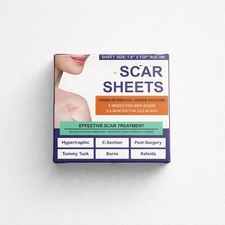 Silicone Scar Tape Sheets 1.6x120  Roll Keloid Hypertrophic Burn Surgical Scars