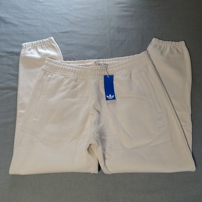 adidas - Men s Size XL - Trefoil Essentials Pants - Wonder White - MSRP $60