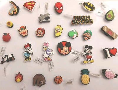 Original Original Original Jibbitz Schuh Charms Sommer Disney Marvel Sport Buchstaben Zahlen