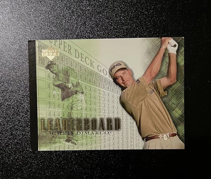 2001 Upper Deck - Leaderboard Chris DiMarco #100 (RC)