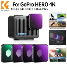 K&F CONCEPT ND PL Filter Set for GoPro Hero 4...