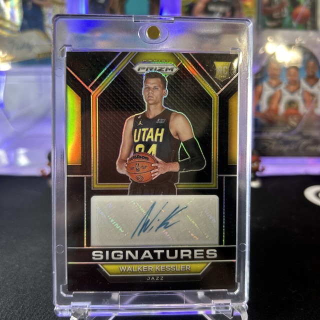 2022-23 walker kessler 1/1 Black RC Autograph Panini Prizm