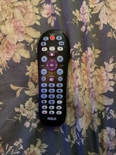 RCA 4-Device Universal Remote Control RCR414BHE Streaming Compatible Genuine OEM
