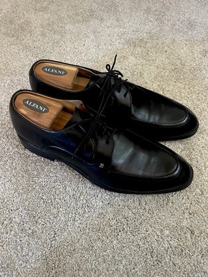 Vintage Bally of Switzerland Castions Shoes Mens 10.5D Black Leather Oxford OBO