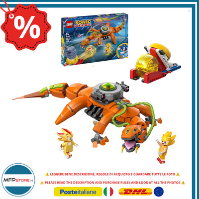 LEGO Sonic 77003 Super Shadow vs Biolizard Set 419 Teile Unbenutzt
