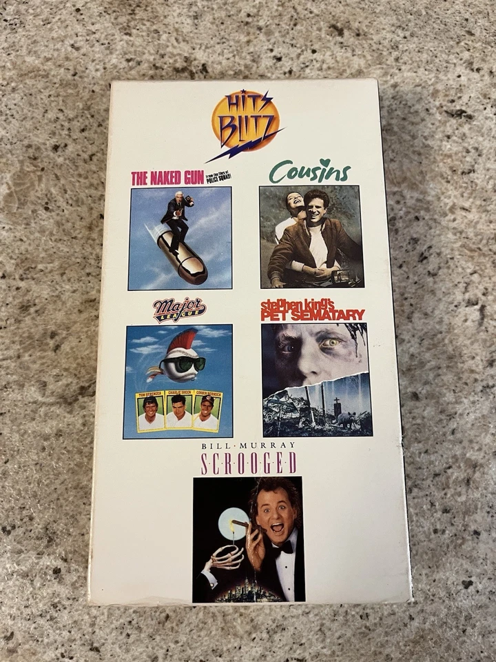 Hitz Blitz Paramount 1989 Horror VHS Promotional Cassette SCARY SCREENER - Image 2 of 4