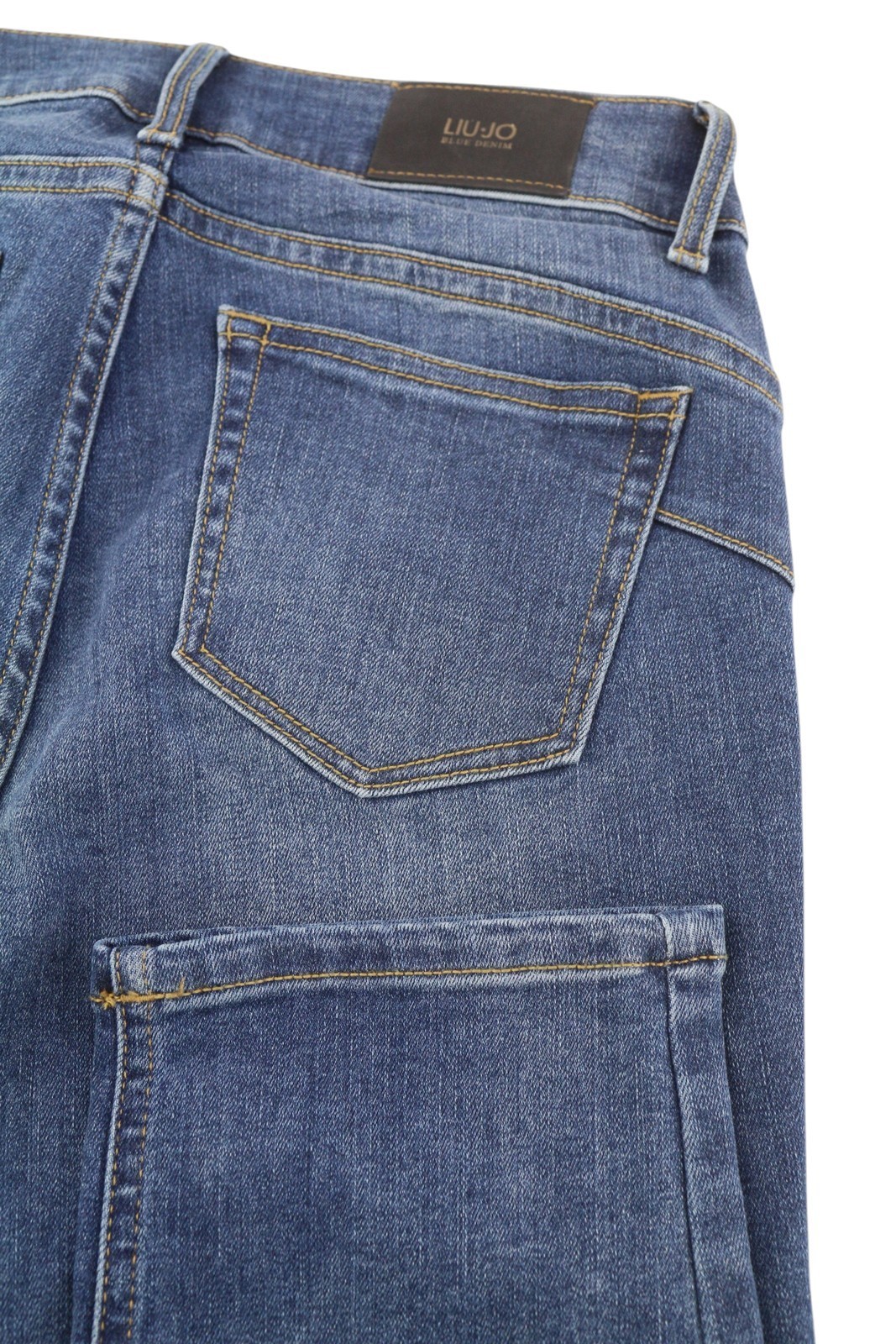 Liu Jo Monroe Women's Jeans W28 Blue Washed Skinny Ankle Stretch image 5