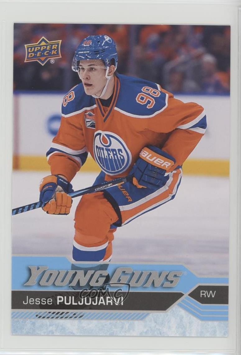 2016-17 Upper Deck Young Guns Jumbo Jesse Puljujarvi #225 fm0