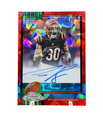 2025 Topps Chrome Chase Brown Superfractor (RAW)