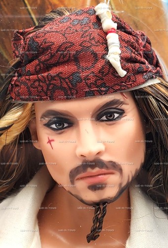 Barbie Fluch der Karibik On Stranger Tides Captain Jack Sparrow Puppe - Bild 3 von 10