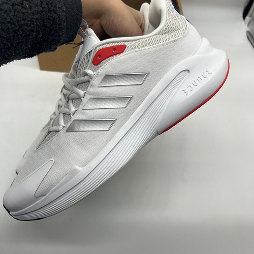 Scarpe da corsa Adidas Alphaedge UOMO 12 bianche sneakers stringate IF7289 2023 NUOVE - Foto 11 di 14