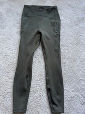 Khaki Green Leggings Thick 8 Regular Used Once Activewear Next