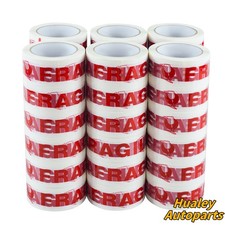72 Rolls 2 Inch Fragile Marking Packing Tape Shipping 2 Mil 330 Feet 110 Yards